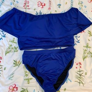 Two piece bathing suit